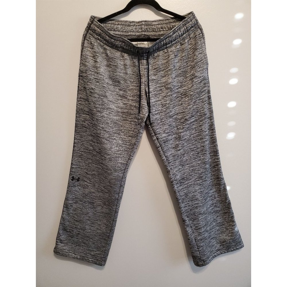 Womens Gray Under Amour Sweatpants - Large